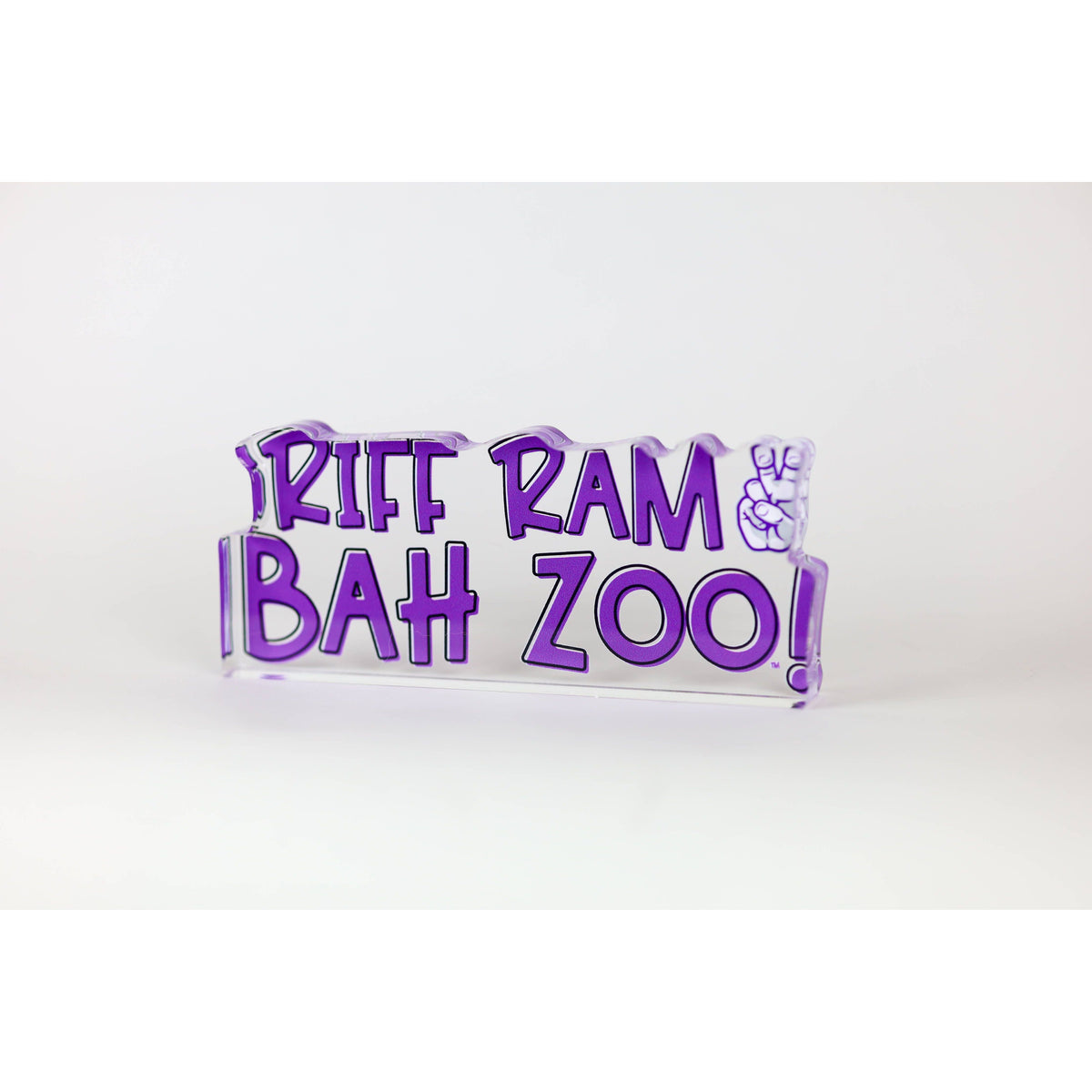 TCU Riff Ram Acrylic Shelfie