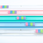 My Fair Mahjong - MAHJONG RACKS | Premium Acrylic | 4 Racks + 4 Pushers: Solid Citrus Green / Chartreuse