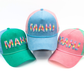 My Fair Mahjong - MAHJONG HAT | Corduroy Trucker | MAHJ: Pink