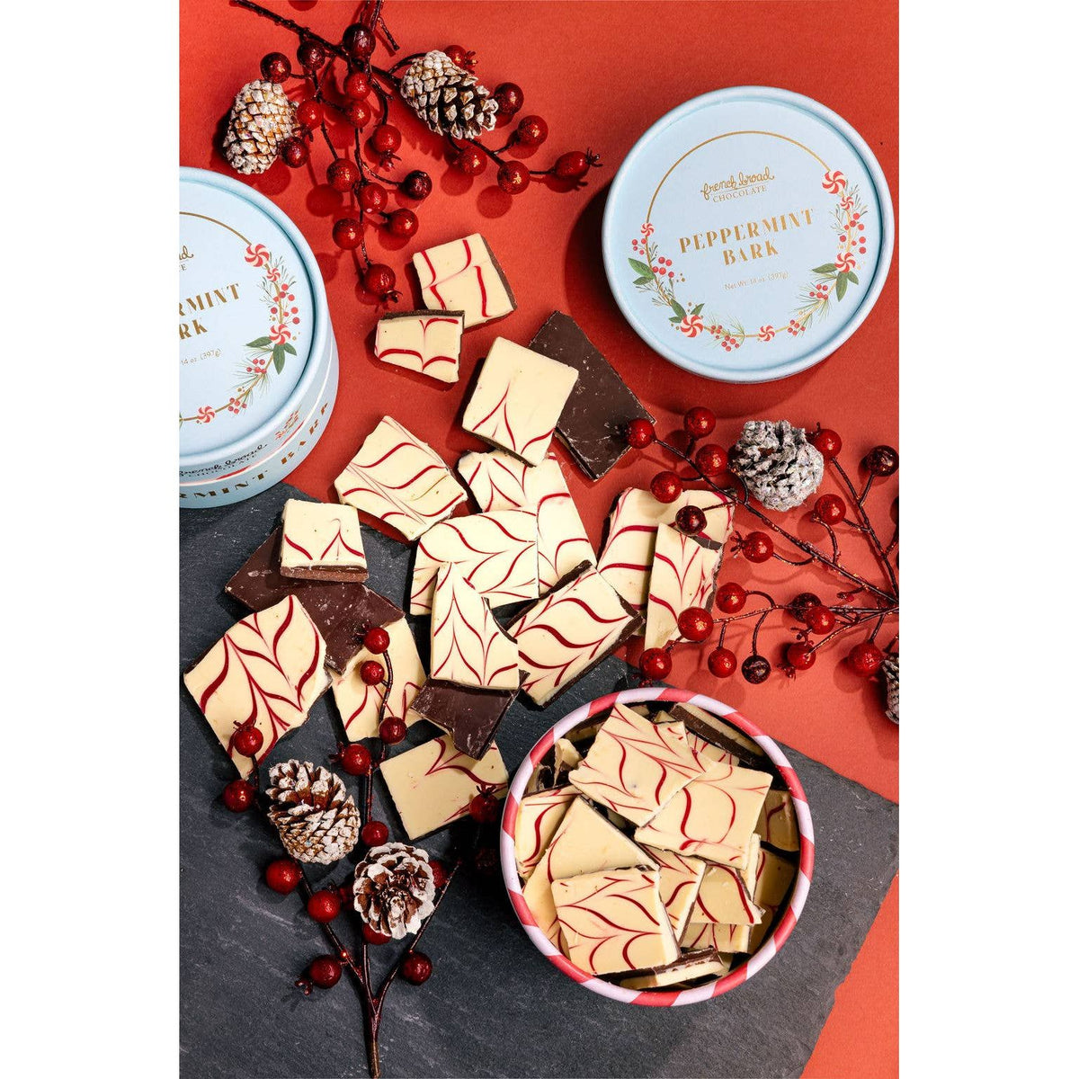 French Broad Chocolate | Peppermint Bark