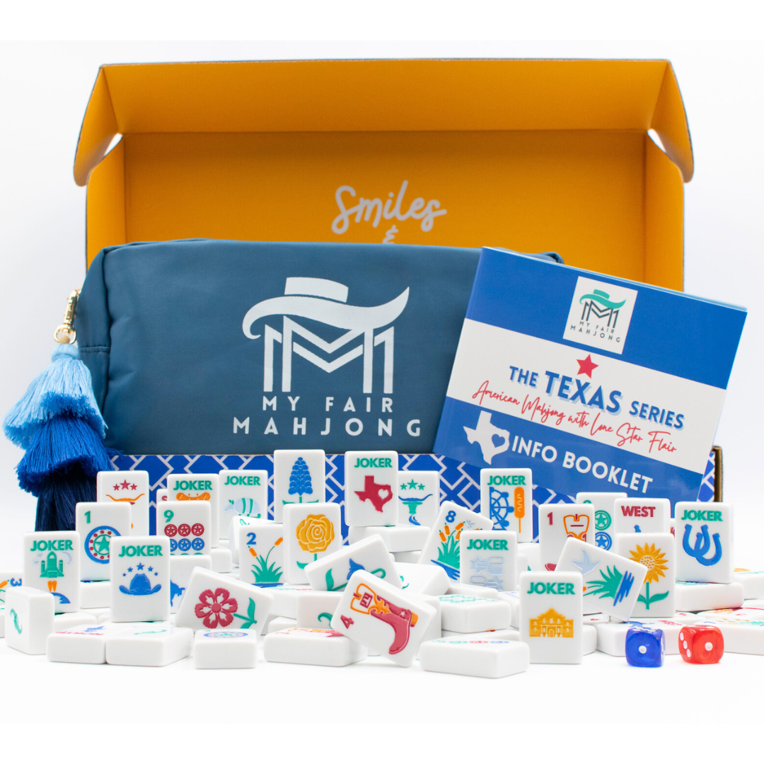 My Fair Mahjong - THE TEXAS SERIES  |  Mahjong with Lone Star Flair  |  Mesquite White Tile