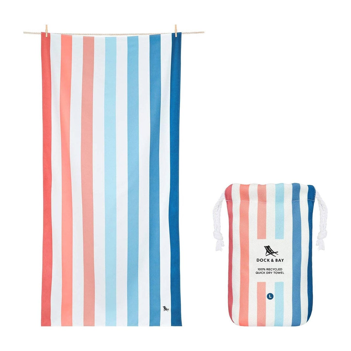 Quick Dry Towels - Sand to Sea: Large (63x35")