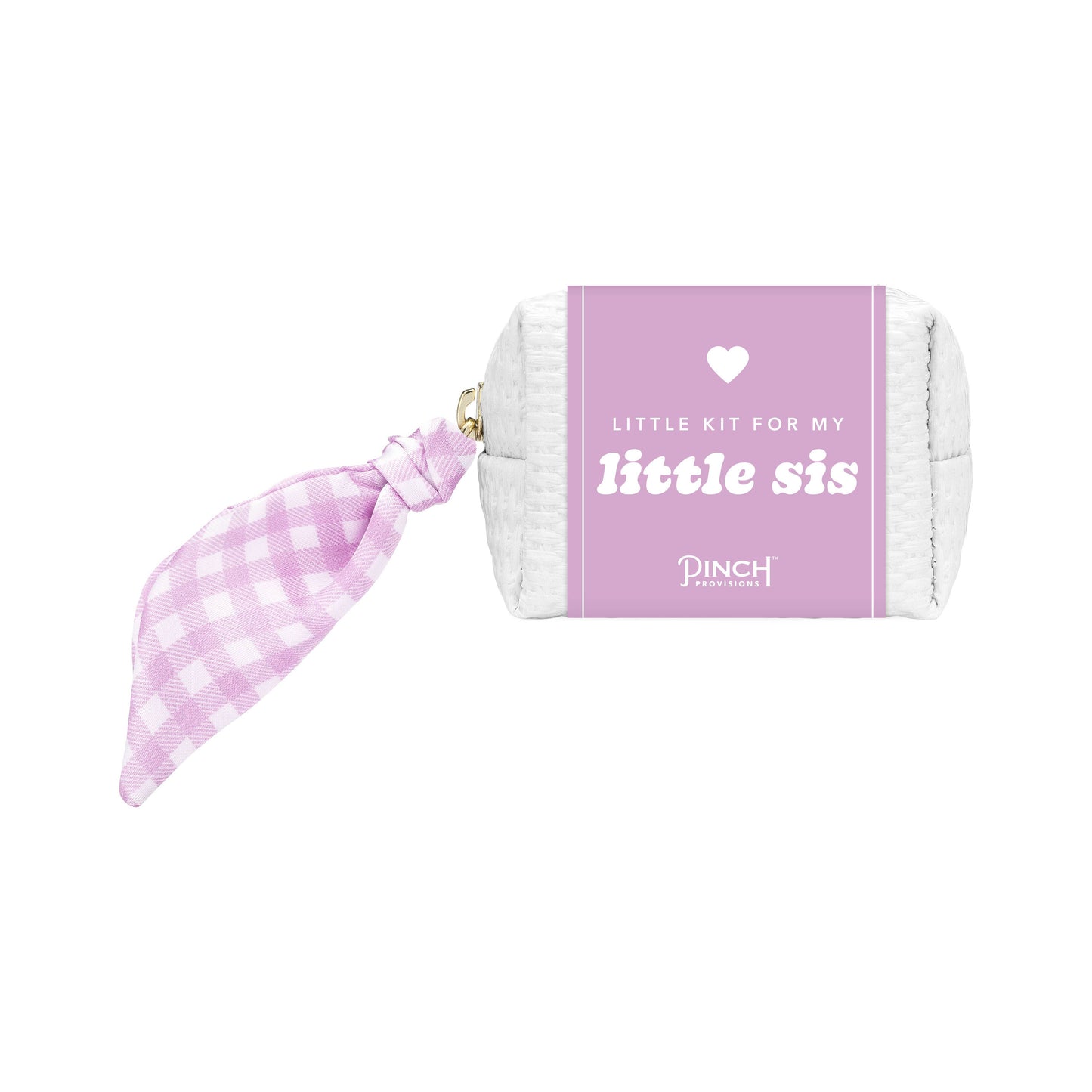 Sorority Little Sis Minimergency Kit: Purple Gingham