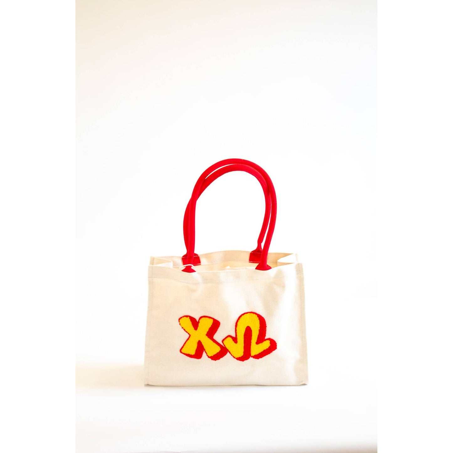Chi Omega Chenille Sorority Gift Tote