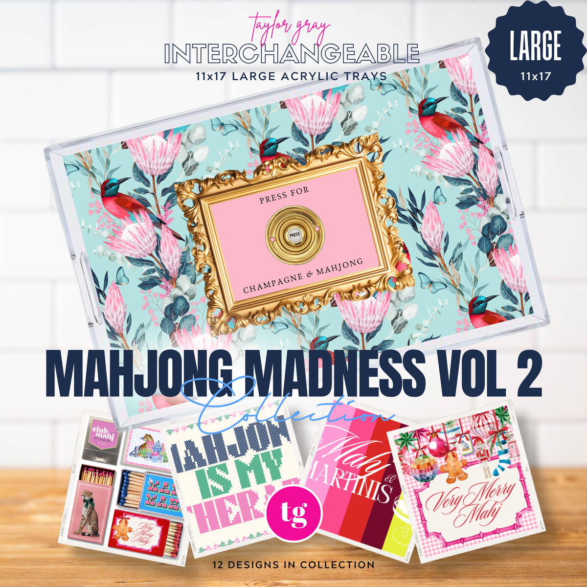 MAHJONG MADNESS VOL 2 insert set | 11x17