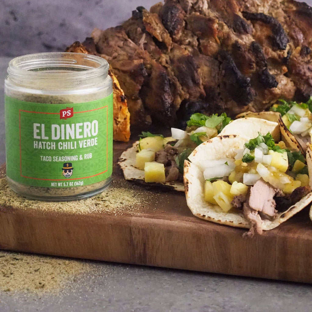 El Dinero - Hatch Chili Verde Taco Seasoning & Rub