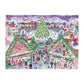 Michael Storrings Holiday Village Market Foil Puzzle