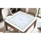 Anders Ruff Design Co. - Hamptons Hydrangea Mahjong Mat | The House of Hydrangea Coll: 31.5" Scalloped Edge