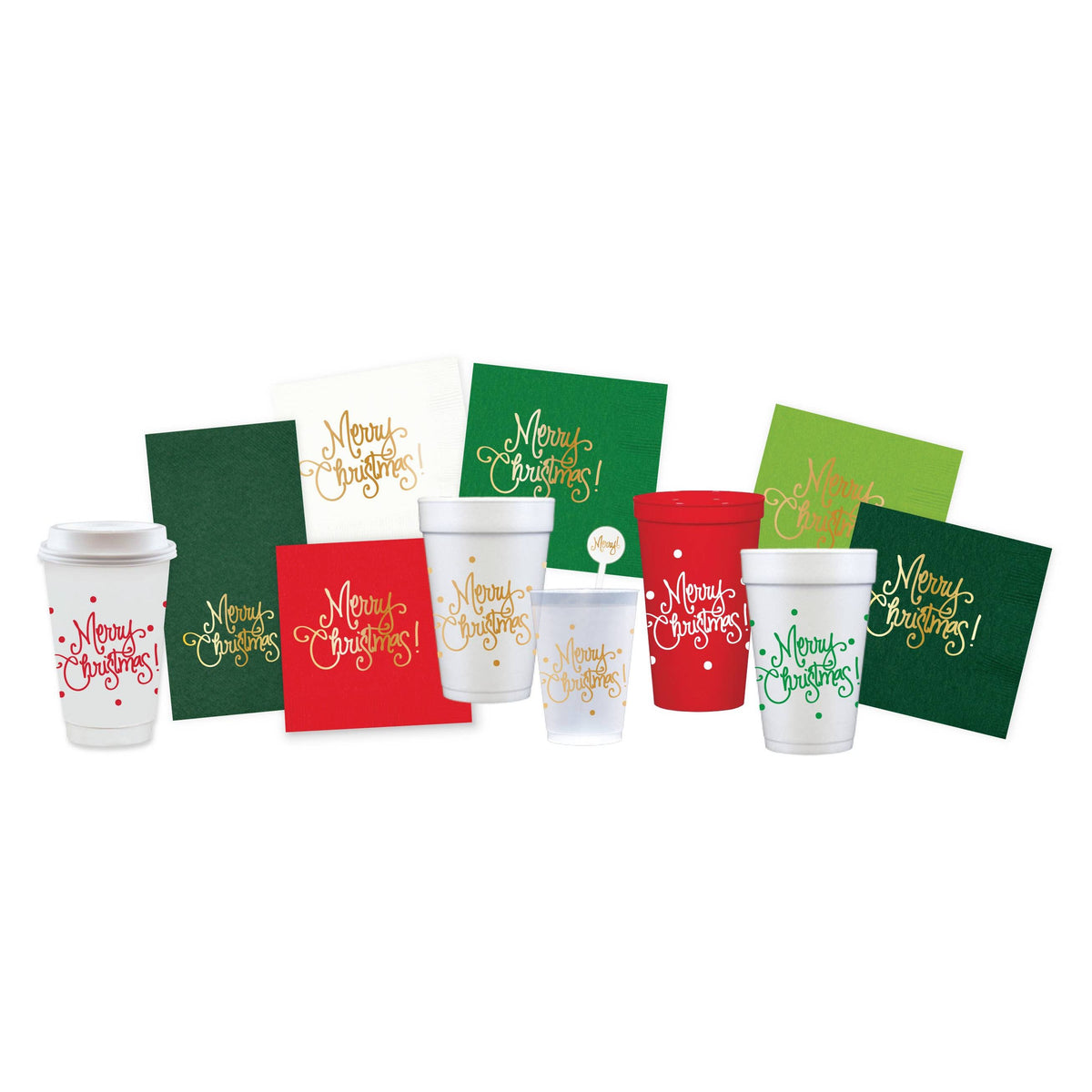Merry Christmas | Red To-Go Coffee Cups