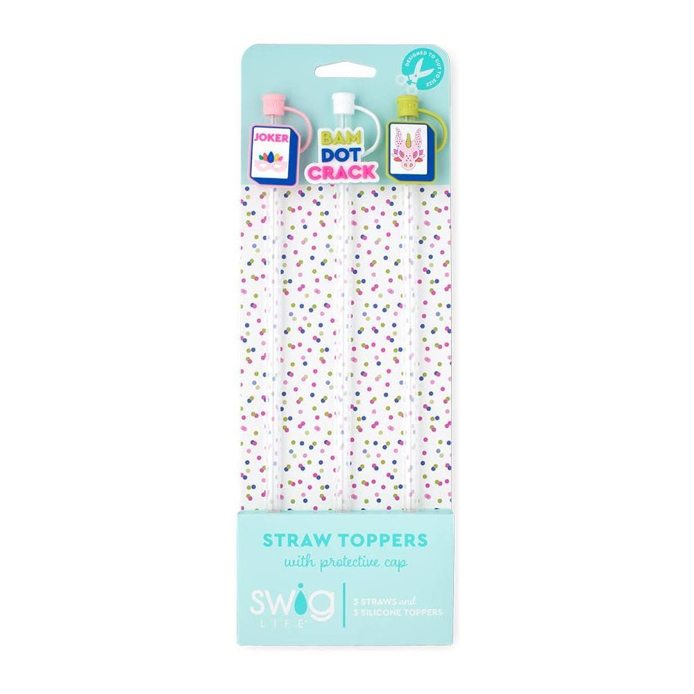 Swig Life - Mahjong Straw Topper Set