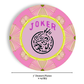 Fabuplates - Mahjong Psych Joker 24ct 7" Dessert Paper Plates