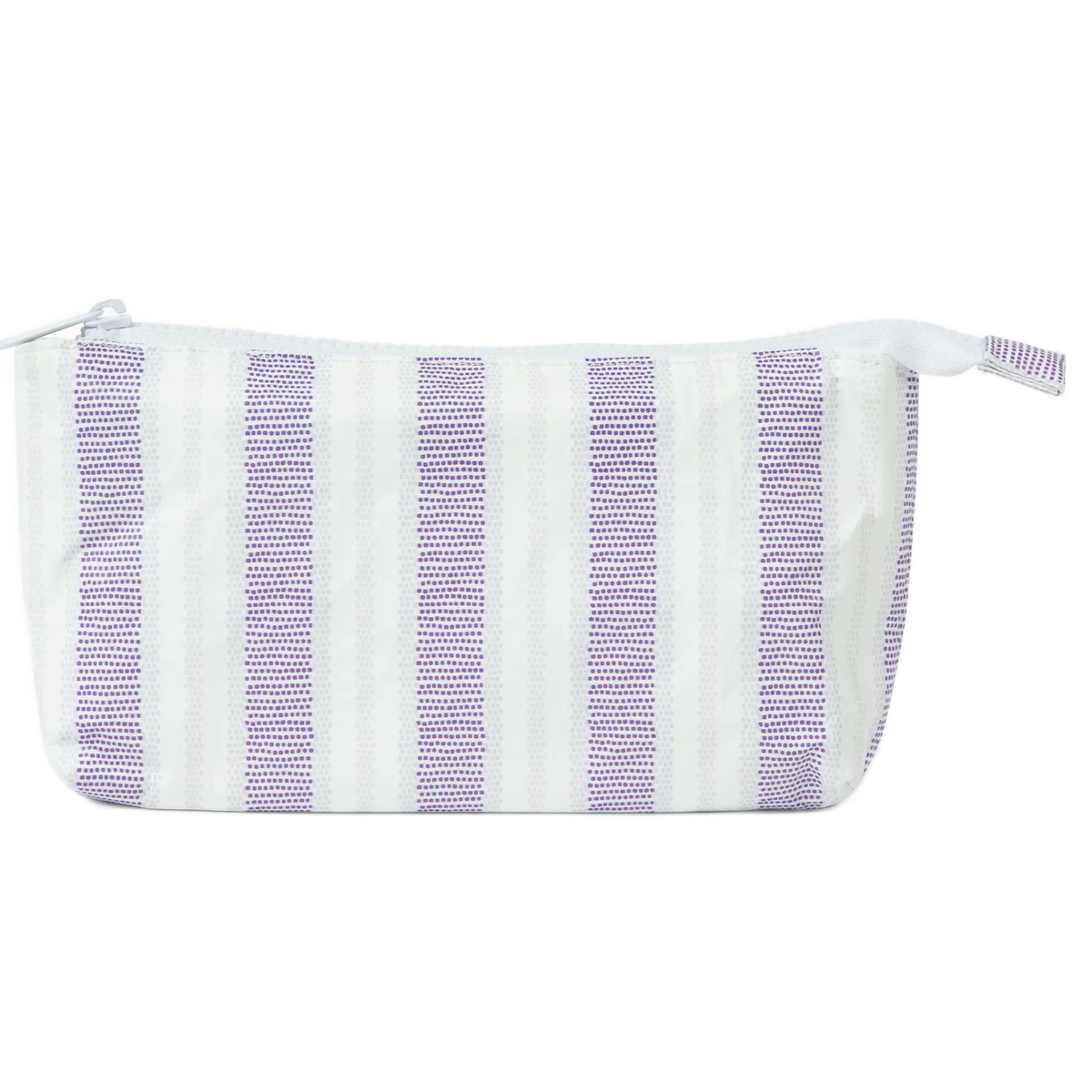 Small Tyvek® Zipper Pouch | Papagallo Stripe