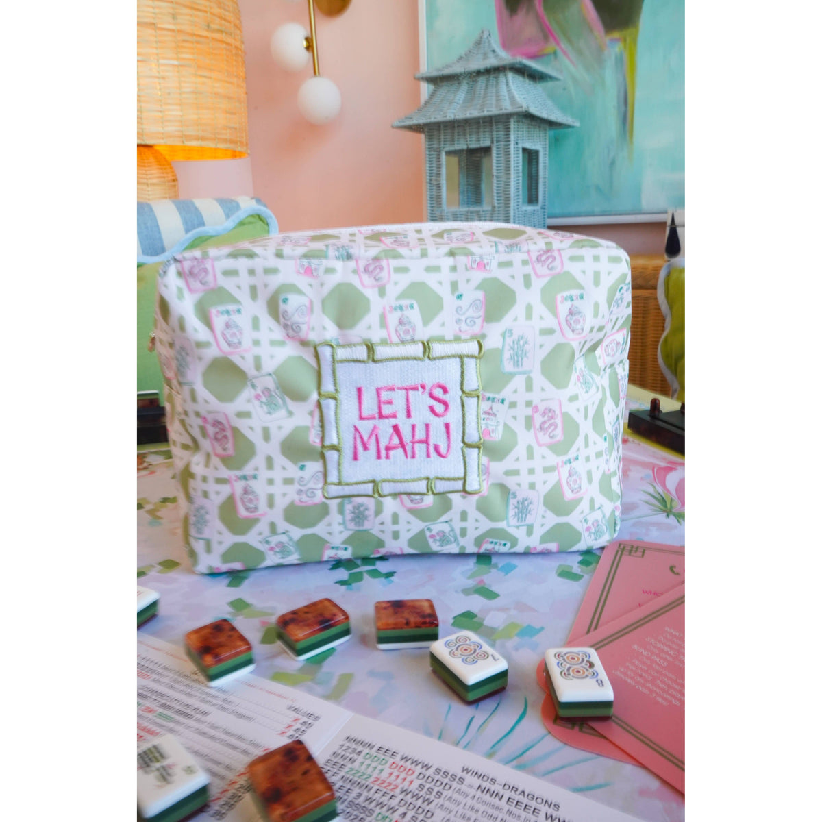 KENZKUSTOMZ - Let's Mahj - XL Travel Bag