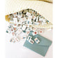 Peace Love Mahjong - Card Clutch: Magenta - Large Size