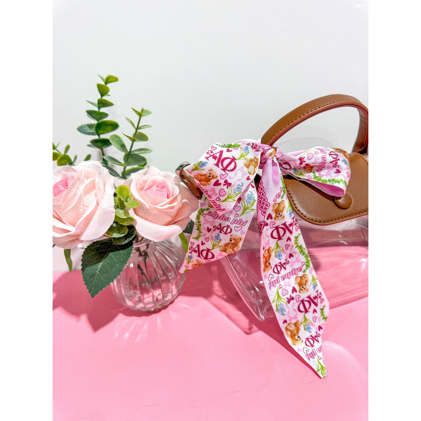 Alpha Delta Pi Sorority Silky Scarf