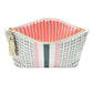 Santa Barbara Design - Green and Pink Oil Cloth Pouch - Tiles