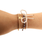 Beaded Blondes - Kappa Kappa Gamma Charm Bracelet: Standard 6.75 inch
