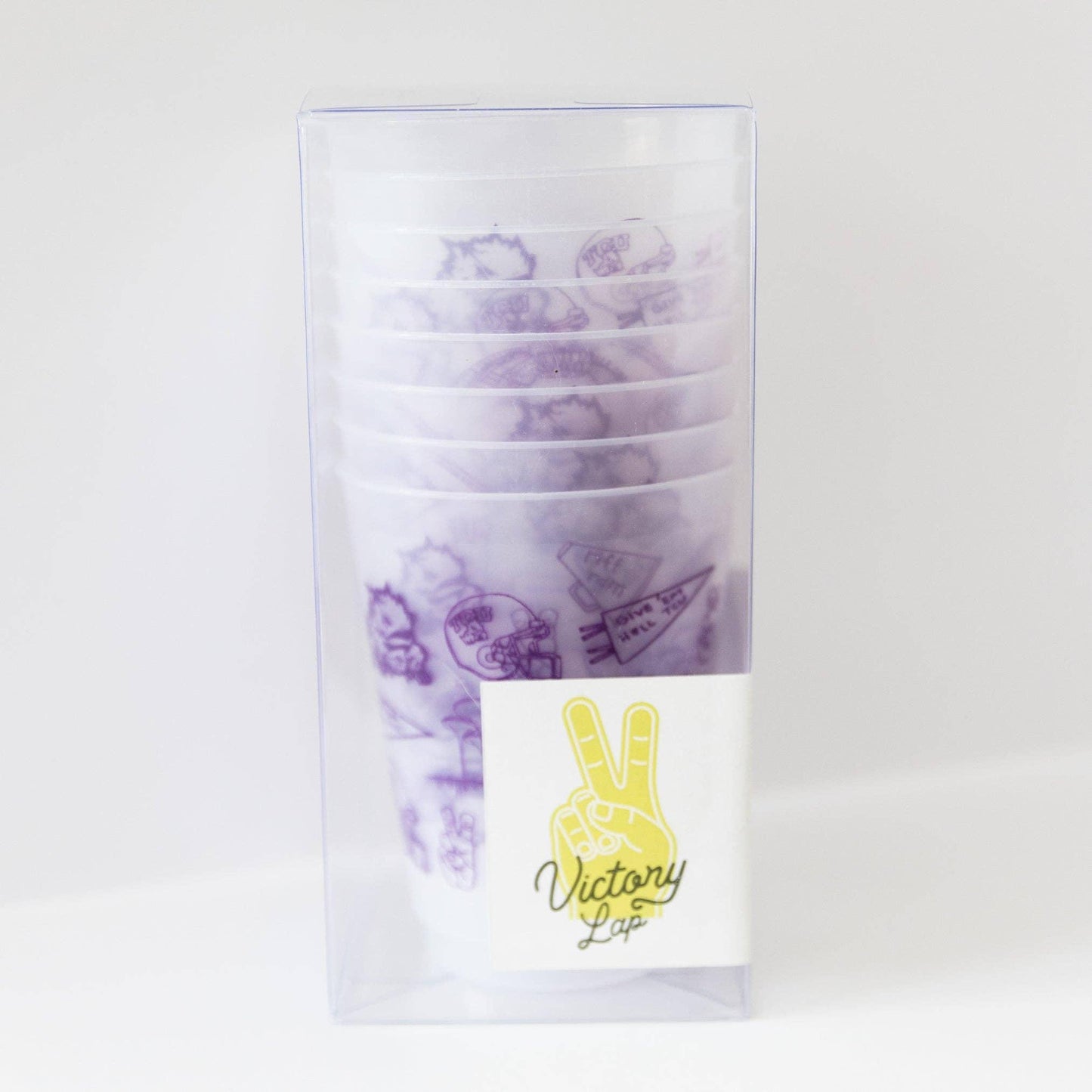 Victory Lap - TCU Shatterproof Cups - Set of 8