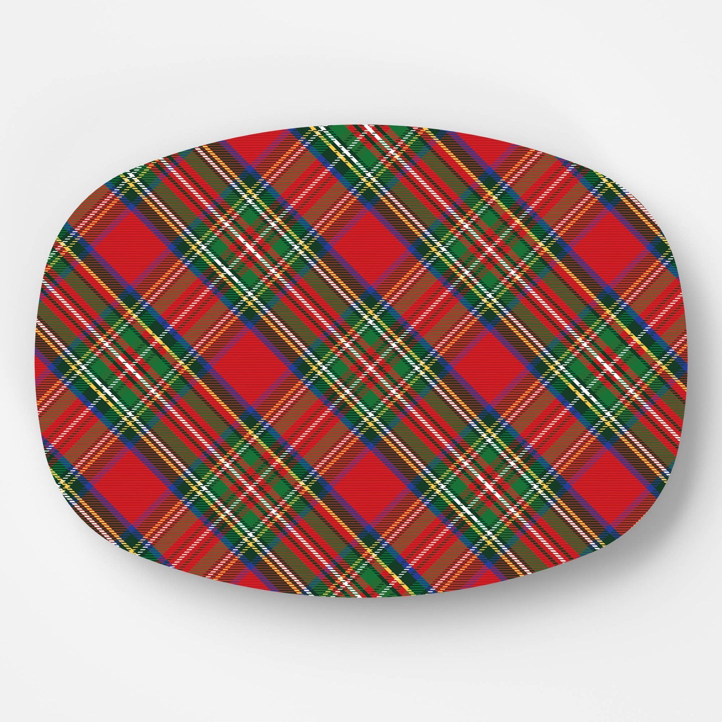 WH Hostess Social Stationery - WH Serving Platter | Tartan Plaid