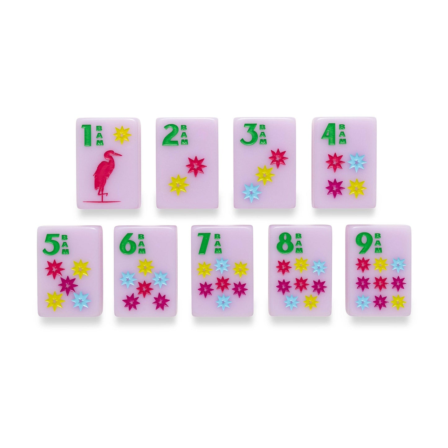 Amahj Line - Signature Engraved Tile Set- Lilac