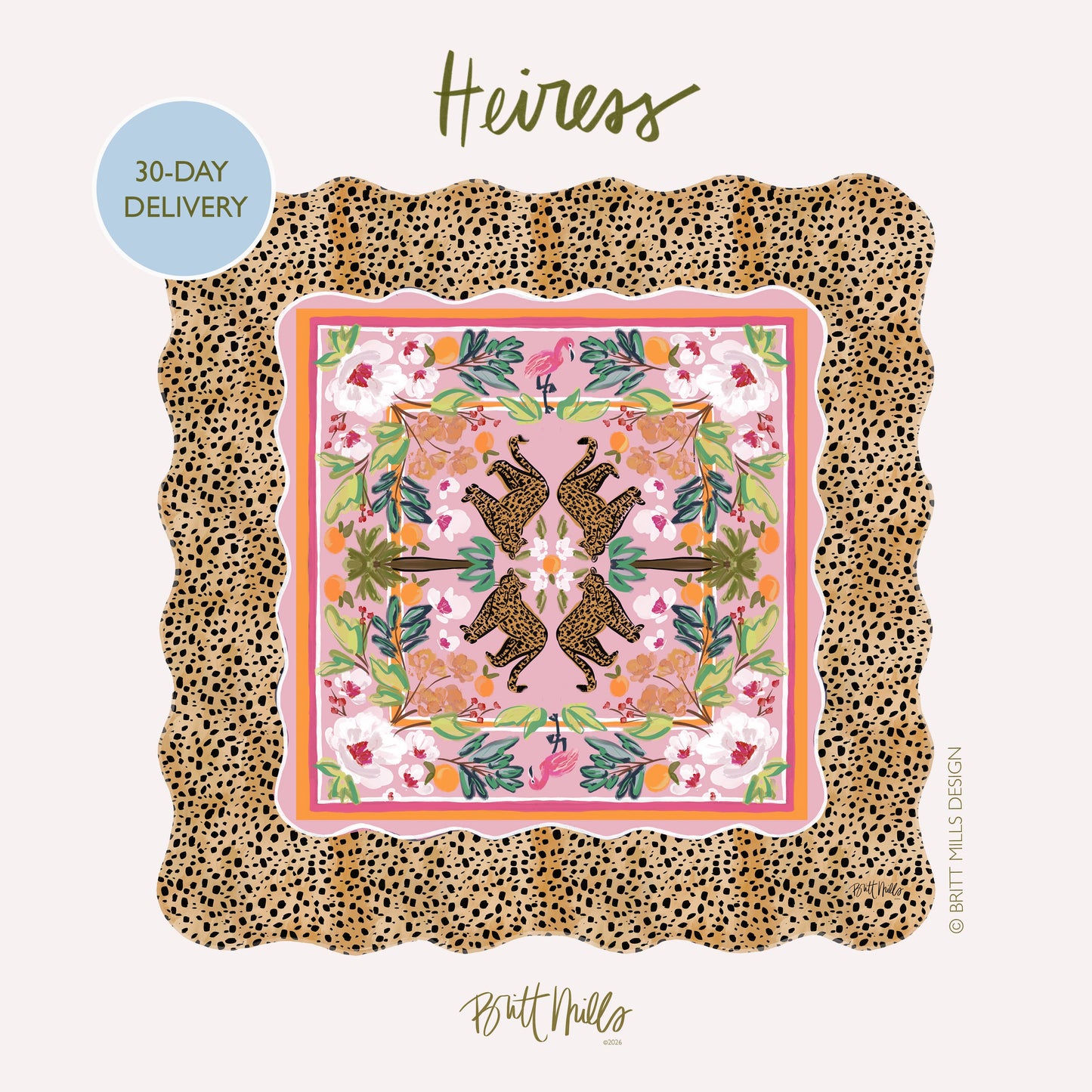 Britt Mills Design - Mahjong Mats (Non-Neoprene): Heiress