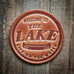 Sugarhouse Leather - Lake Leather Coaster
