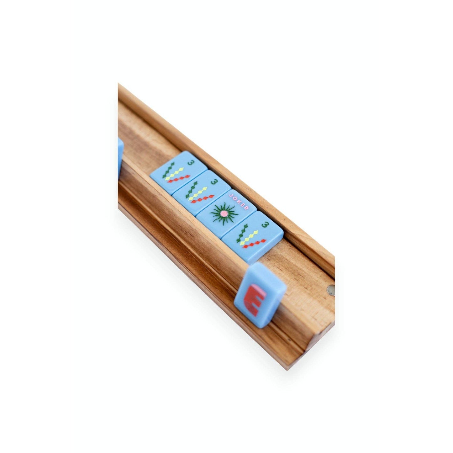 Peace Love Mahjong - Mahjong Racks & Pushers (Set of 4): Lilac