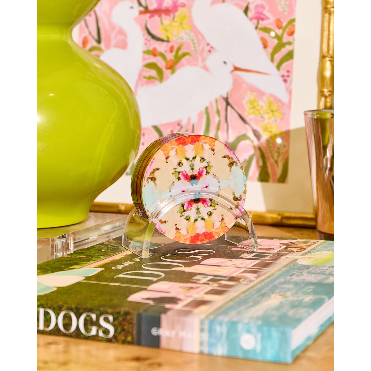 Amber Fresco Coaster Set