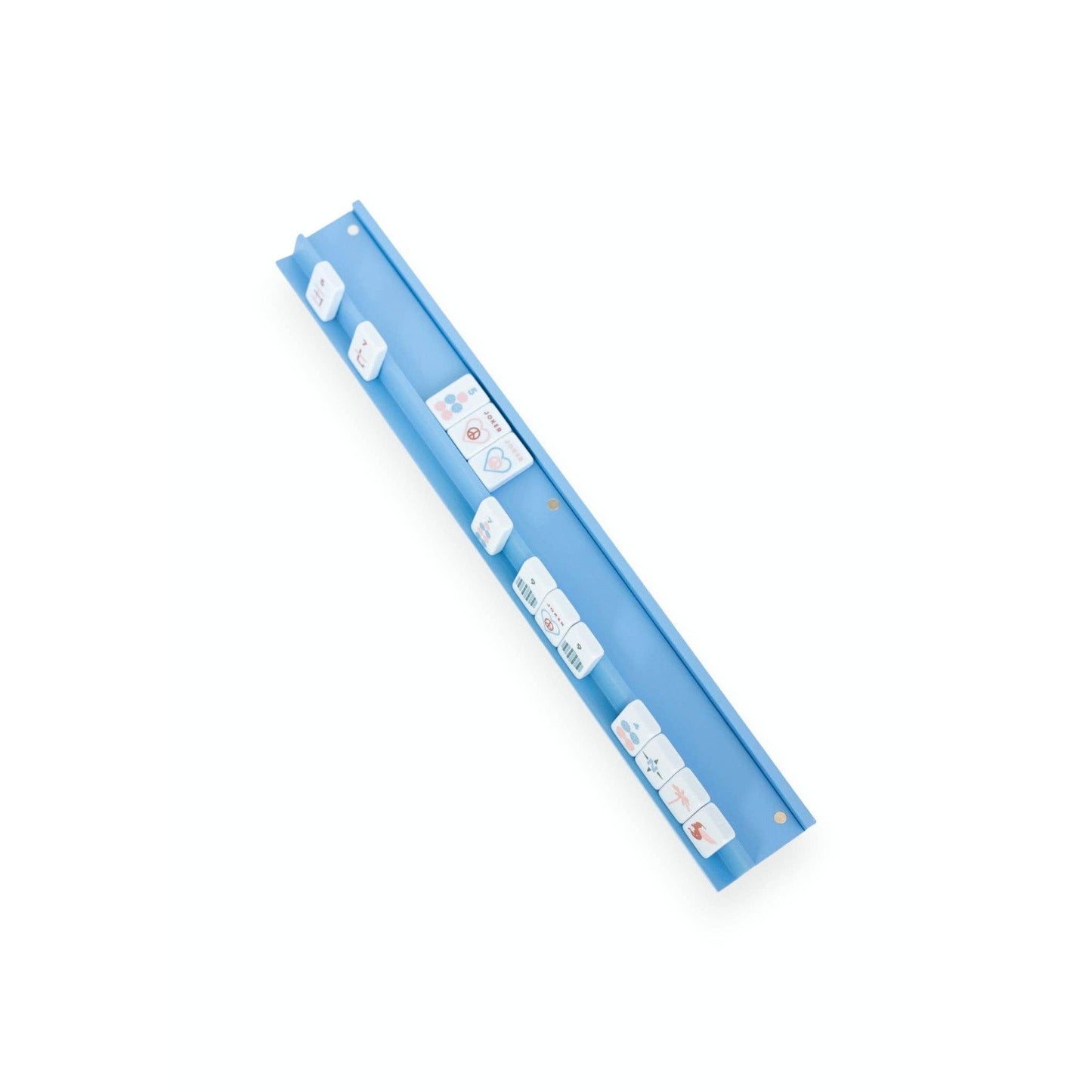 Peace Love Mahjong - Mahjong Racks & Pushers (Set of 4): Lilac