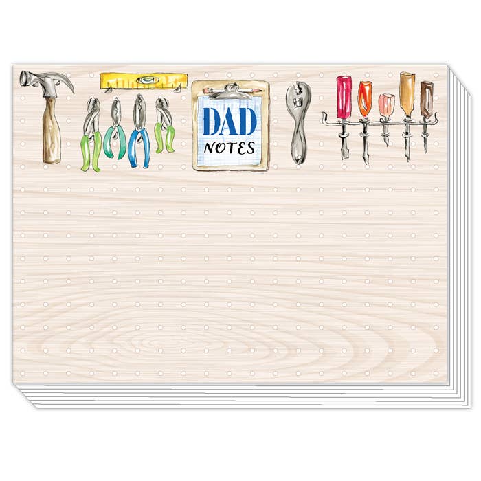 RosanneBeck Collections - Dad Notes Tools Hammer and Wrench Slab Pad