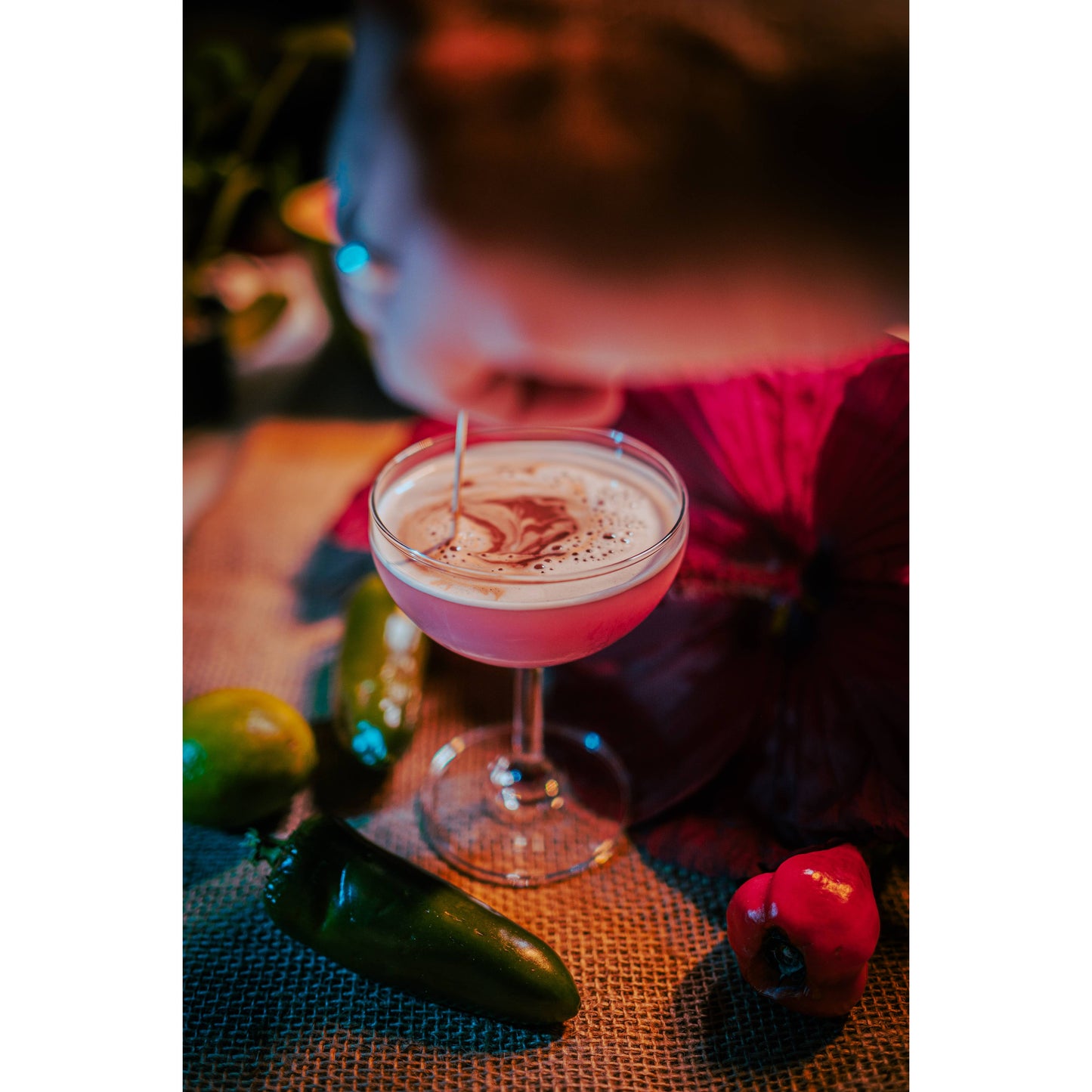 Hibiscus Habanero - Spicy Jalapeño Margarita Cocktail Mixer