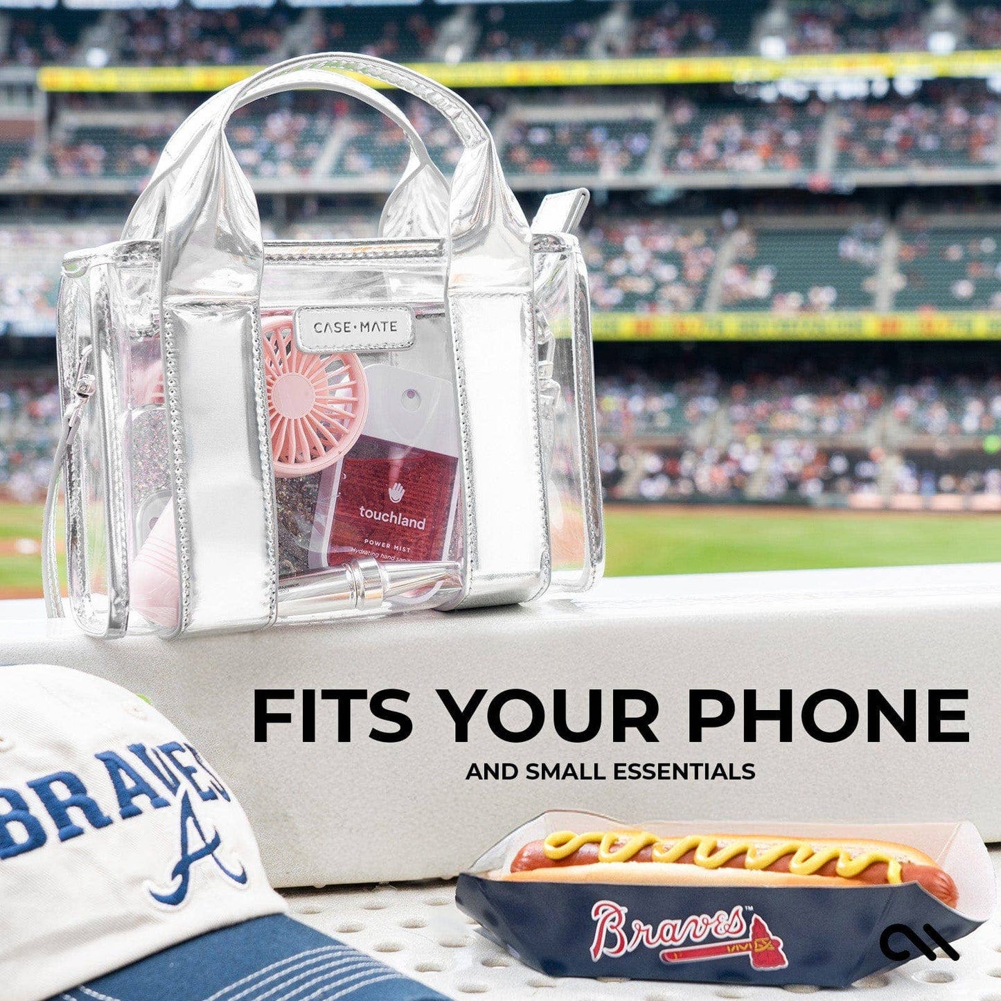 Clear Stadium Bag: Midnight Black - Case-Mate