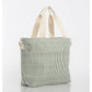 CB STATION - Stripes Cooler Tote: Gray