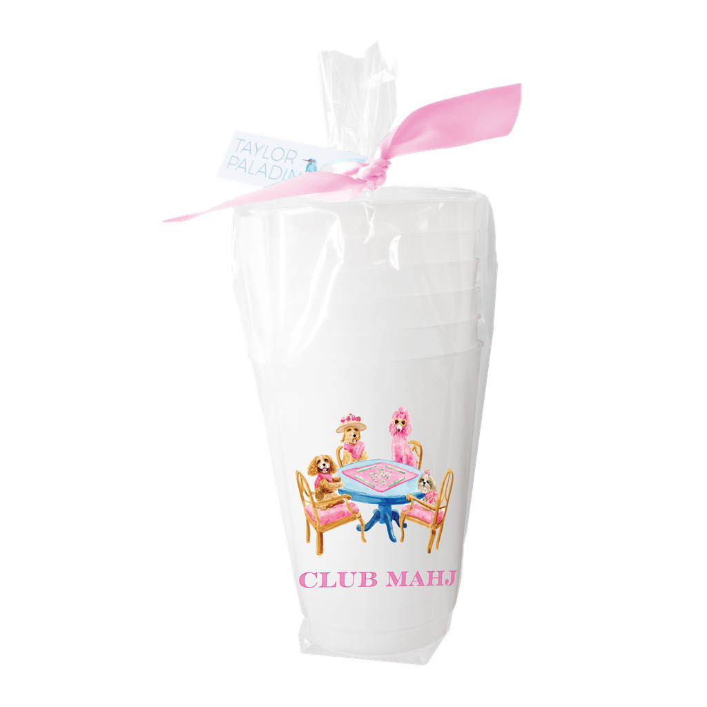 Taylor Paladino - Mahjong Dogs Frosted Cup