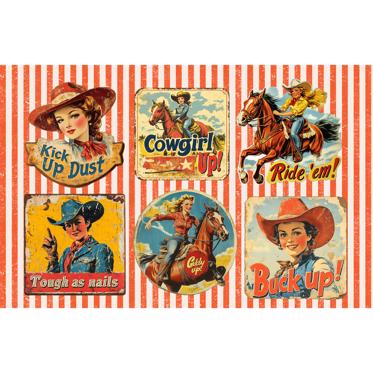 WESTERN LOVE insert set | 11X17