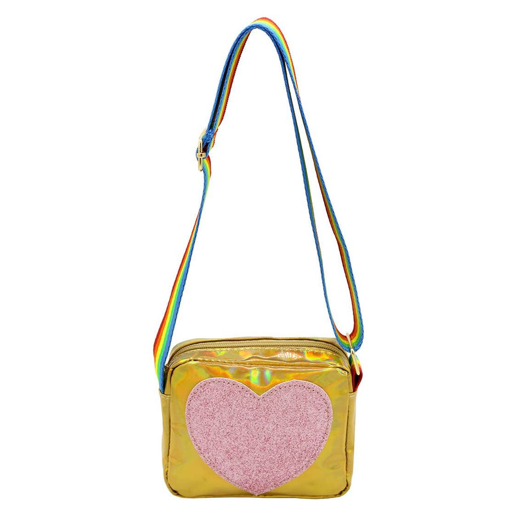 Heart Purse: Blue