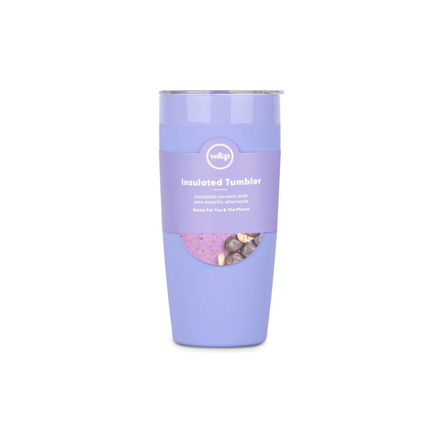 Insulated Ceramic Stainless Steel Coffee & Drink Tumbler: Terrazzo Blush