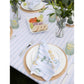 Mended - Table Throw - Marigold - Uniform Blue, Sage & Mustard