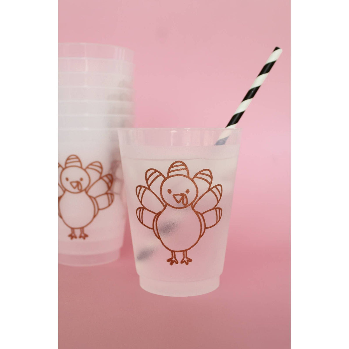 Thanksgiving Turkey Party Cups