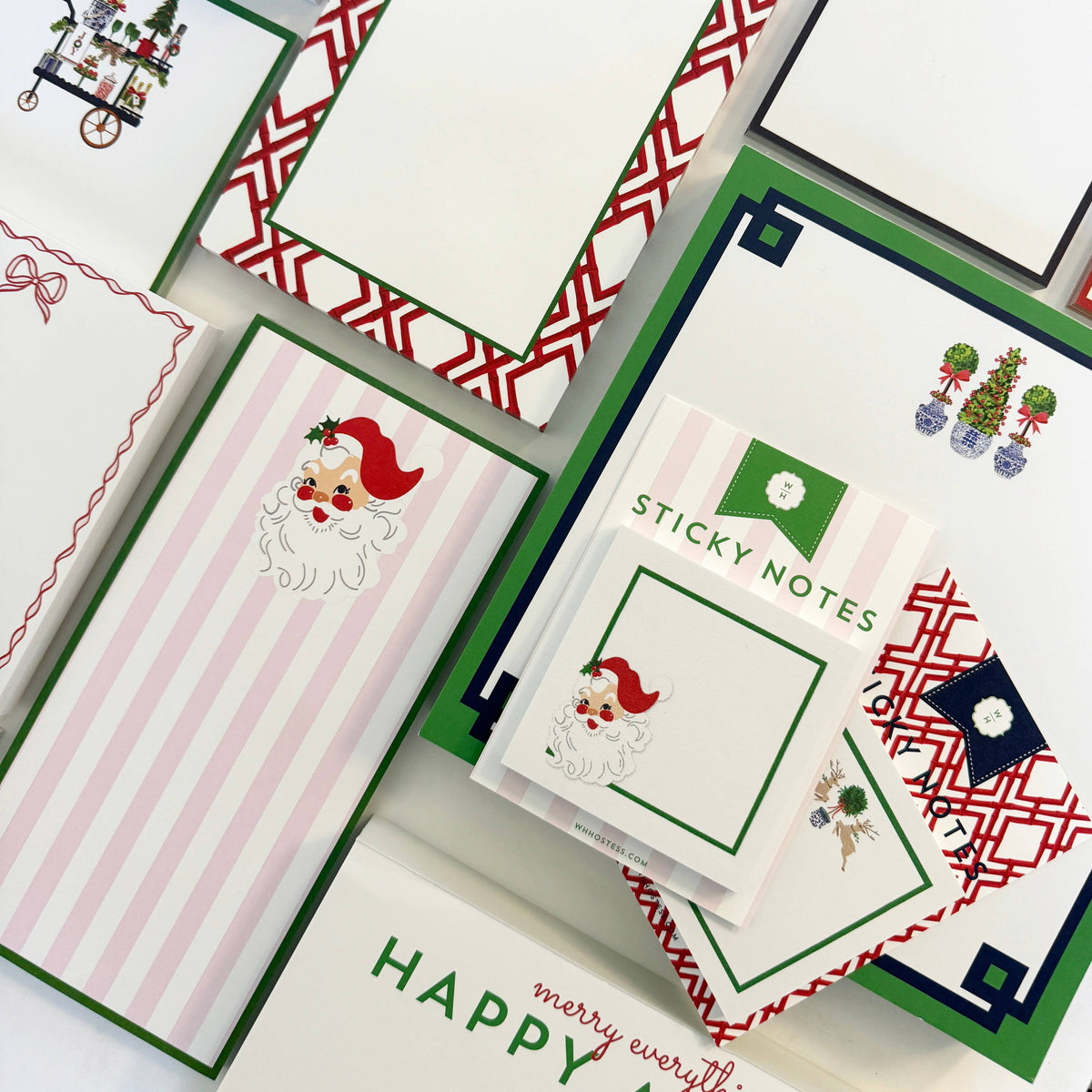 Santa Cabana Stripes List Notepad