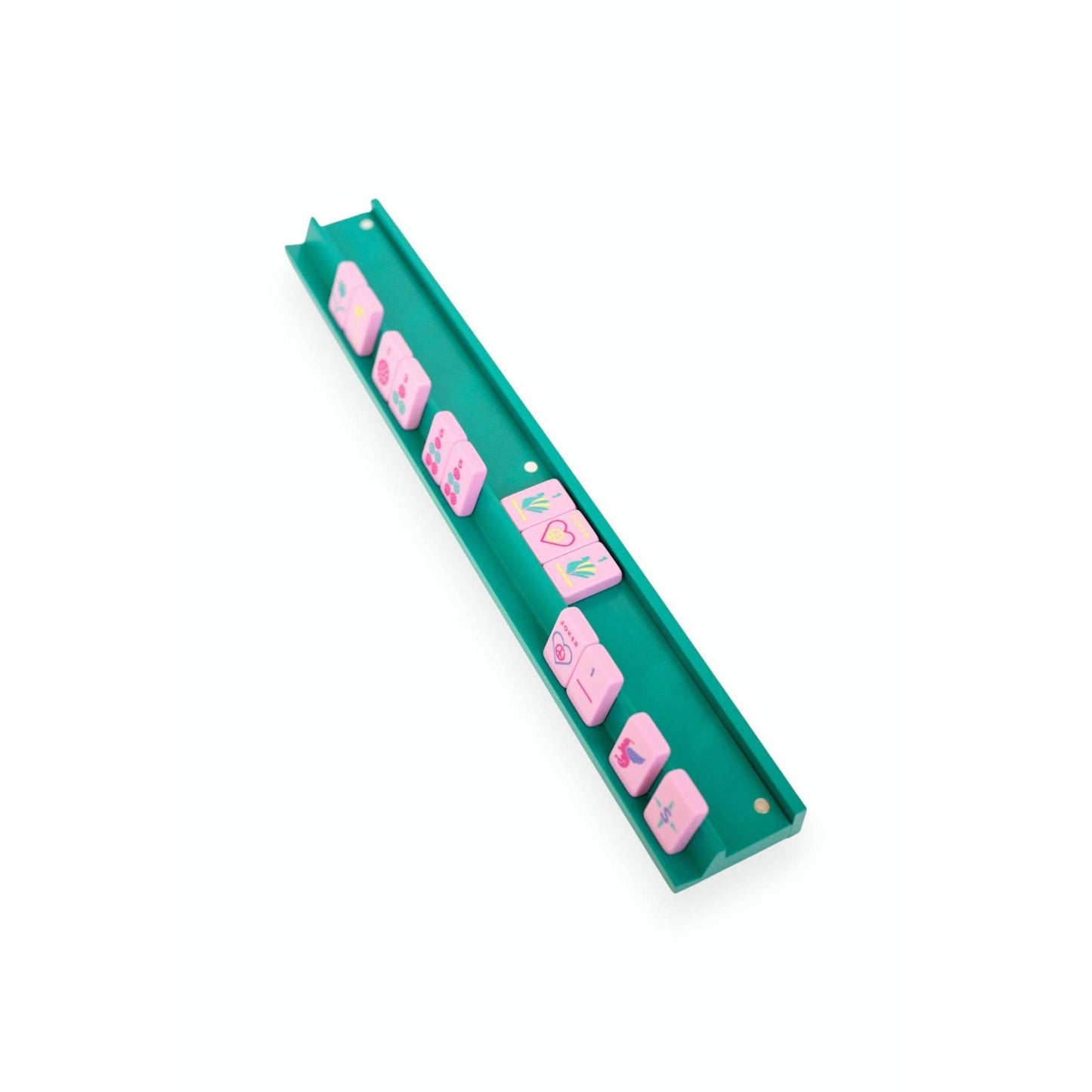 Peace Love Mahjong - Mahjong Racks & Pushers (Set of 4): Light Pink