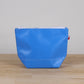 ShoreBags - Big Sur Splash Zip Pouch: Capri Blue / 11"W x 8"H x 3.5" D