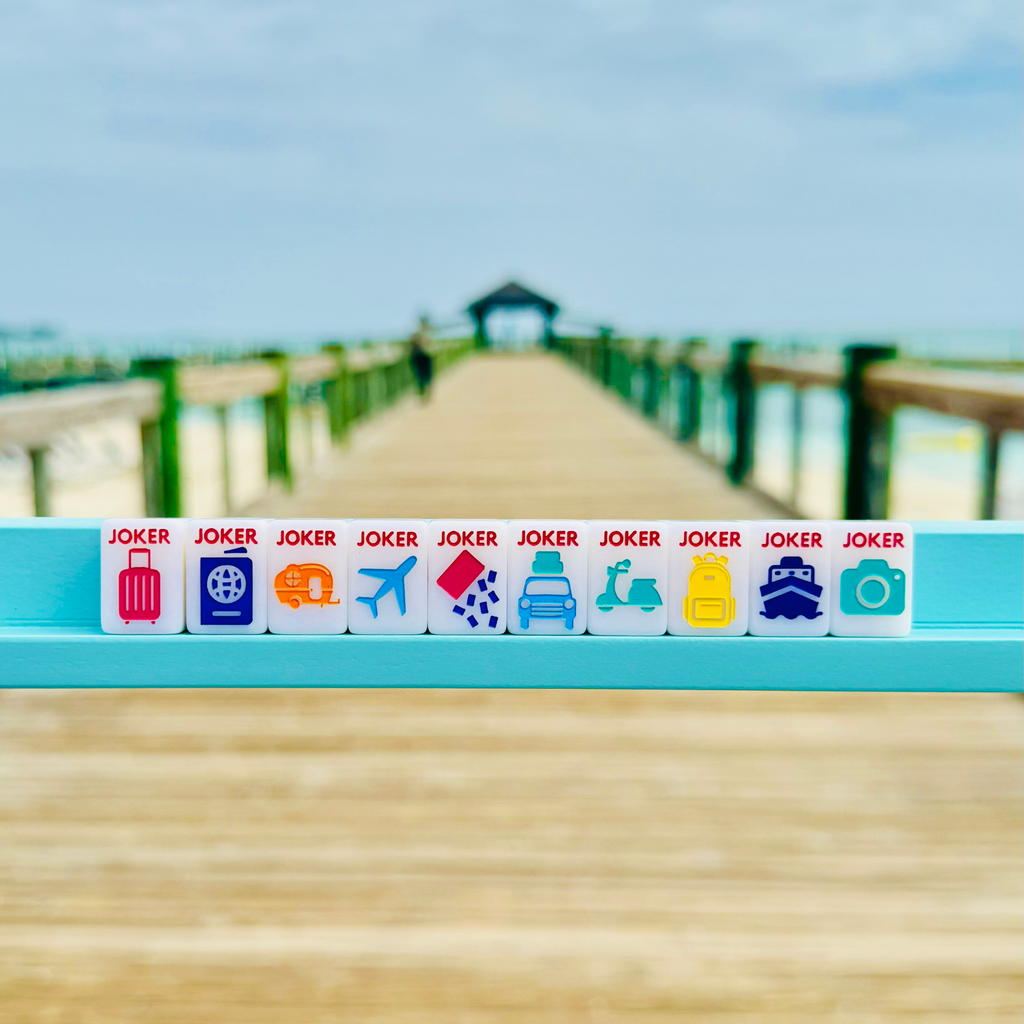 LIMITED TIME SALE - My Fair Mahjong - MINI ANYWHERE SERIES- Tiny Travel Mahjong Set