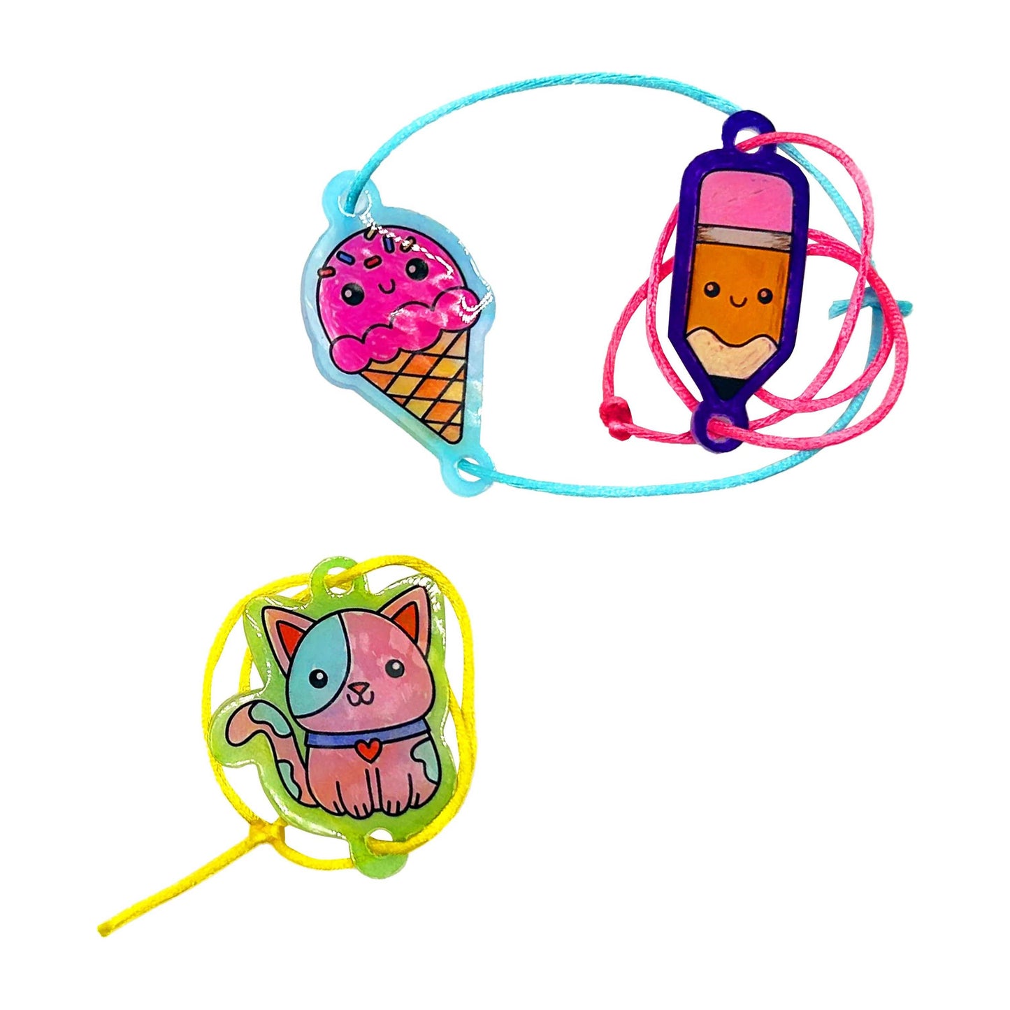 Shrink-Its! D.I.Y. Shrink Art Bracelets Kit - B.F.F.