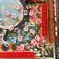 Britt Mills Design - Eden Leatherette Mahjong Mat: 33.5" Square