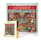 Festive Bookshop Gold Foil Puzzle