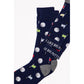 Golf Balls and Flag Carded Cotton Socks