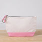 ShoreBags - All In Zip Top Pouch: Light Pink