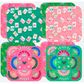 KEVA and Created By - Bonjour Mahjong Coasters Set of 4