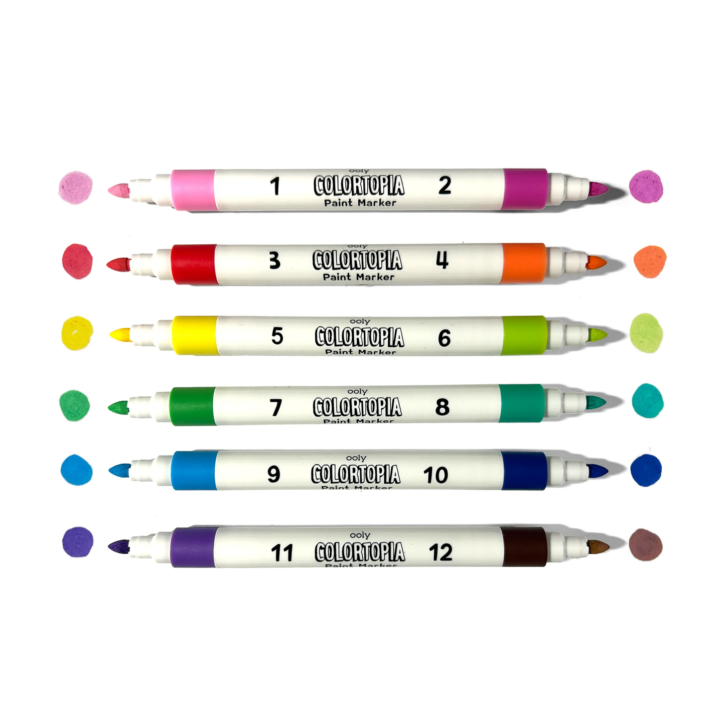 Colortopia Paint Marker By Number Kit - Unicorn Funland